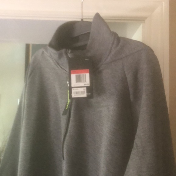 NEVER worn… mens 3/4 zip Nike Therma with DriFit technology - Picture 2 of 3